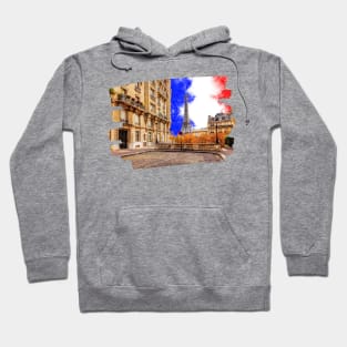 Eiffel Tower In Paris France Easy Drawing Hoodie